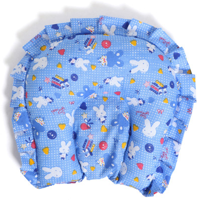 NME Collection Microfibre Solid Baby Pillow Pack of 1(SkyBlue)