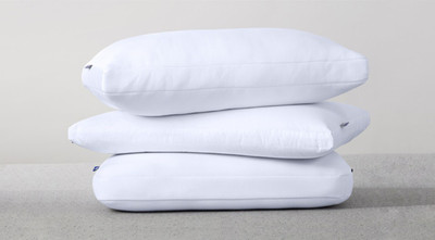 ROYALREOX Cotton Sleeping Pillow Pack of 3 Solid(White)