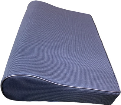 DTH ENTERPRISE Cervical Pillow Foam Geometric Orthopaedic Pillow Pack of 1(Silver)