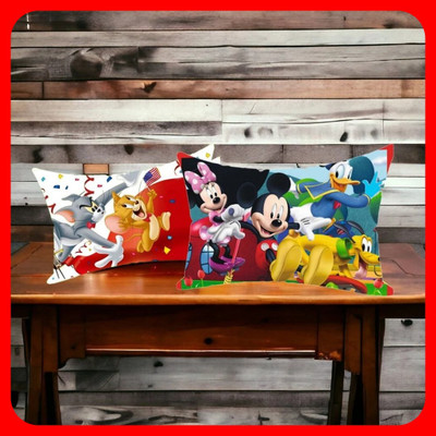 GTX Microfibre Baby Pillow Pack of 2 Toons & Characters(White)