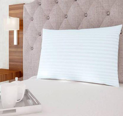 ROYALREOX Microfibre Solid Sleeping Pillow Pack of 1(White)
