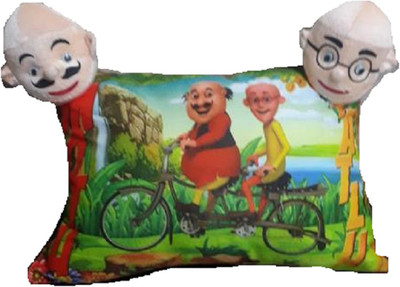 TURIYA Microfibre Baby Pillow Pack of 1 Toons & Characters(Red)