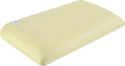 KUBER INDUSTRIES Memory Foam Solid Orthopaedic Pillow Pack of 1(Blue)