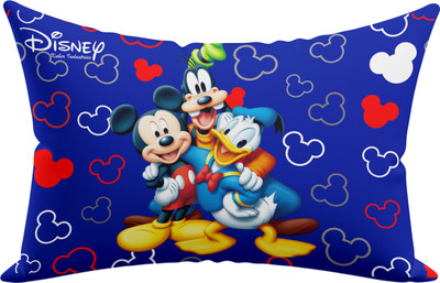 KUBER INDUSTRIES Microfibre Toons & Characters Sleeping Pillow Pack of 1(Blue)