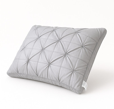 Flipkart SmartBuy Microfibre Sleeping Pillow Pack of 1 Solid Soft Haven(Grey)