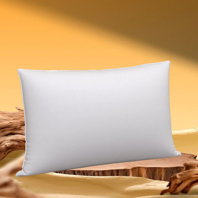 VJSTAR Microfibre Solid Sleeping Pillow Pack of 1(White)