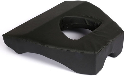 METRON Metron Face Down Pillow for After Eye Surgery Recovery,Post Surgery Face Pillow Foam Solid Orthopaedic Pillow Pack of 1(Black)
