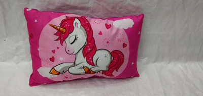 MIHUL Polyester Fibre Baby Pillow Pack of 1 Toons & Characters(PINK03)