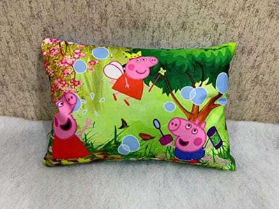 manvi creations Microfibre Toons & Characters Baby Pillow Pack of 1(Multicolor)