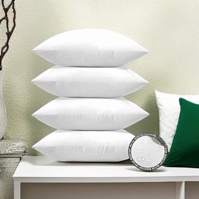 fulffystyl Microfibre Sleeping Pillow Pack of 4 Abstract LUXURY(White)