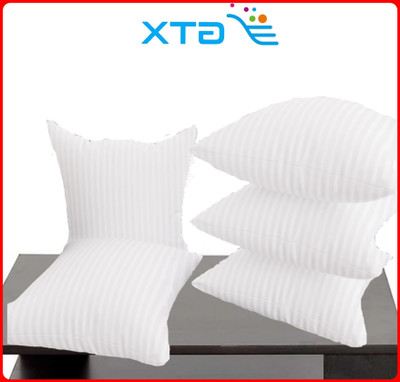 GTX Microfibre Stripes Cushion Pack of 5(White)