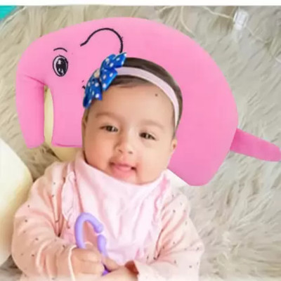 HUG PUPPY Mustard Seeds Nature Baby Pillow Pack of 1(Pink)