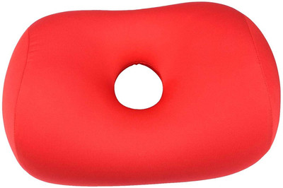 Lushomes Microbeads Toons & Characters Travel Pillow Pack of 1(Red)
