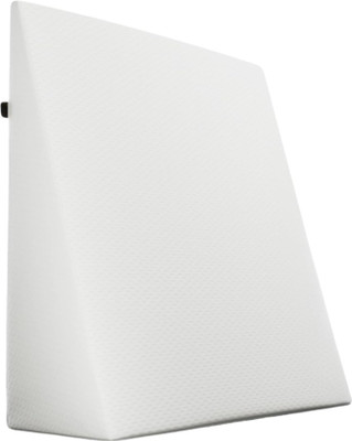 Backfit Memory Foam Solid Orthopaedic Pillow Pack of 1(White)