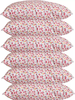 PALVIT Microfibre Abstract Sleeping Pillow Pack of 6(PRINTED)