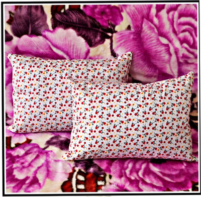 TWIROX LUXURY Polyester Fibre Abstract Sleeping Pillow Pack of 2(Multicolor)