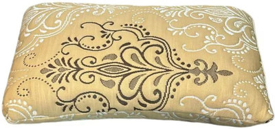 FRIDUP Cotton Sleeping Pillow Pack of 1 Geometric Memory Foam Bone Shape Pillow For Sleeping(Gold)