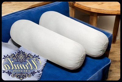RUSHABH ENTERPRISE LUXURY Cotton Solid Sleeping Pillow Pack of 1(White)