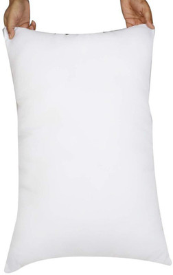 ROYALREOX Microfibre Solid Sleeping Pillow Pack of 1(White)