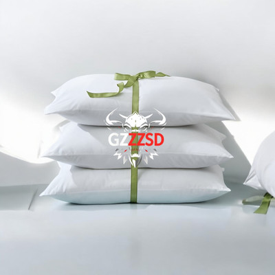 Cozy Palace Microfibre Sleeping Pillow Pack of 3 Solid(White)