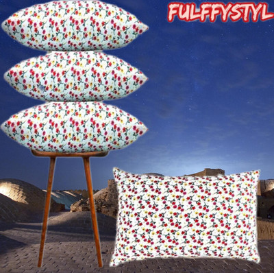 fulffystyl Microfibre Sleeping Pillow Pack of 4 Solid SOFT(Multicolor)