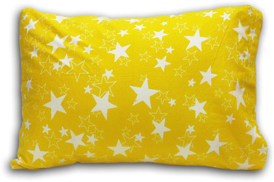 Kradyl Kroft Microfibre Solid Baby Pillow Pack of 1(Yellow)