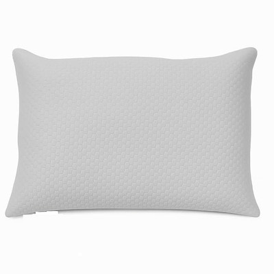 GoodSoft Height Adjustable Cotton Solid Sleeping Pillow Pack of 2(Grey)