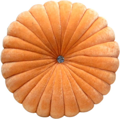 smake Microfibre Solid Cushion Pack of 1(Peach)