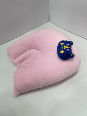 EVK Mustard Seeds Toons & Characters Baby Pillow Pack of 1(Pink)