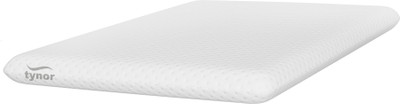 TYNOR Ortho Memory Foam Solid Baby Pillow Pack of 1(White)