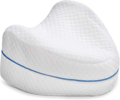 SEASPIRIT Memory Foam Solid Orthopaedic Pillow Pack of 1(White)