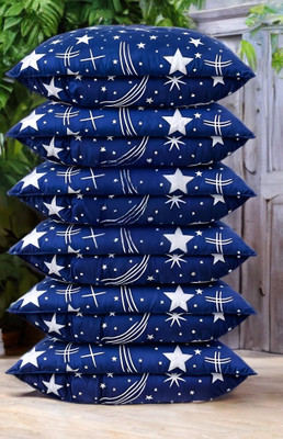 YPOLOIPO Polyester Fibre Sleeping Pillow Pack of 6 Solid LUXURY(Blue)