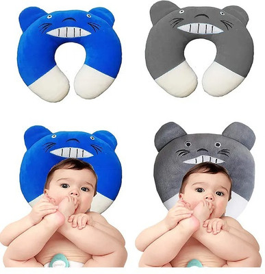 ESCODEVELOPER Neck Support Pillow Polyester Fibre Animals Baby Pillow Pack of 1(Multicolor)