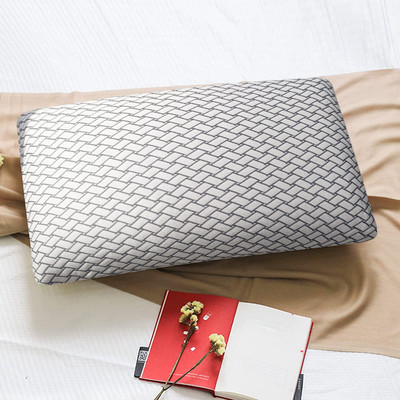 ACHIR Natural Rubber Latex Solid Orthopaedic Pillow Pack of 1(White)