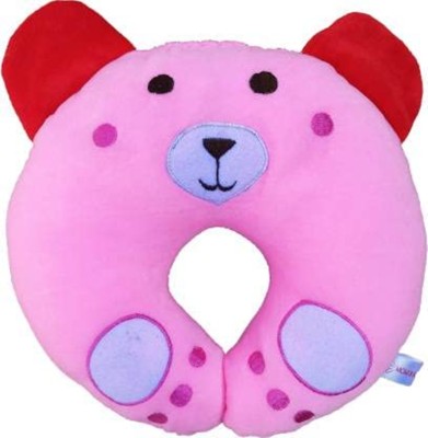 PE Fashion PANDA Microfibre Toons & Characters Baby Pillow Pack of 1(Smiley pink)