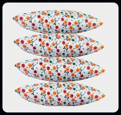 RUSHABH ENTERPRISE LUXURY Polyester Fibre Abstract Sleeping Pillow Pack of 1(Blue)