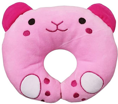 cozycare Microfibre Smiley Baby Pillow Pack of 1(Pink)