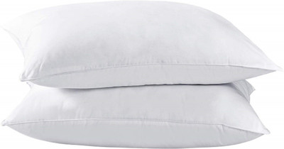 Changers Microfibre Sleeping Pillow Pack of 2 Solid(White)
