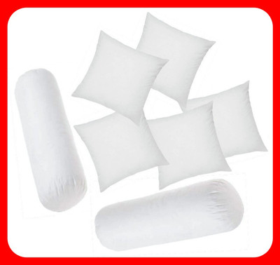 GTX Microfibre Bolster Pack of 7 Solid(White)