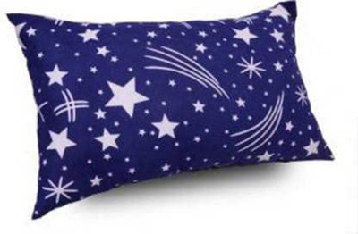brightjex Microfibre Sleeping Pillow Pack of 1 Solid(Blue Star)