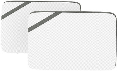 Flipkart SmartBuy Memory Foam Solid Orthopaedic Pillow Pack of 2(White)