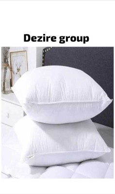 dezire group Aqualite 16*24*5 pillowr Microfibre Solid Sleeping Pillow Pack of 2(White)