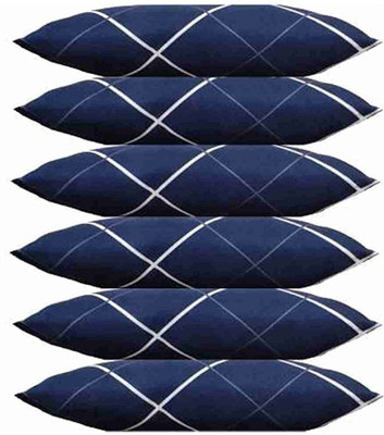 PALVIT Microfibre Abstract Sleeping Pillow Pack of 6(Multicolor)