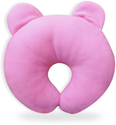 Little Buzz Polyester Fibre Toons & Characters Baby Pillow Pack of 1(Pink)