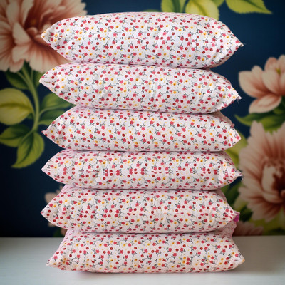 CIEZAR Polyester Fibre Sleeping Pillow Pack of 6 Abstract Luxury(Multicolor)