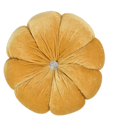 alden cushion set bedroom and soffa set Microfibre Floral Cushion Pack of 1(Gold)