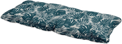 Vargottam Polyester Fibre Nature Chair Pad Pack of 1(Teal Green)