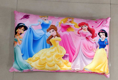 MIHUL Polyester Fibre Baby Pillow Pack of 1 Toons & Characters(Pink)