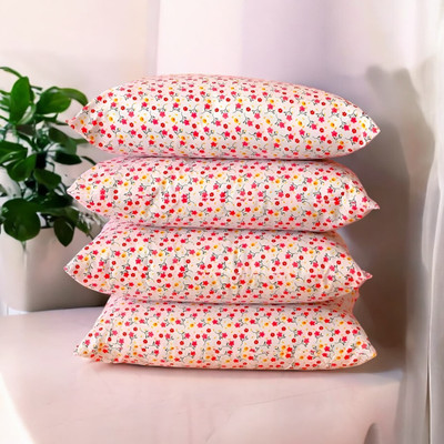 GZZZSD Microfibre Sleeping Pillow Pack of 4 Solid(Multicolor)