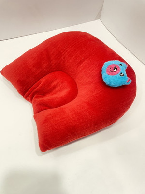 EVK Mustard Seeds Toons & Characters Baby Pillow Pack of 1(Red)